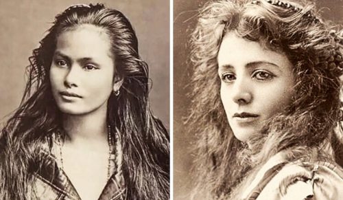 100-letnie zdjęcia najpiękniejszych kobiet ubiegłego stulecia!