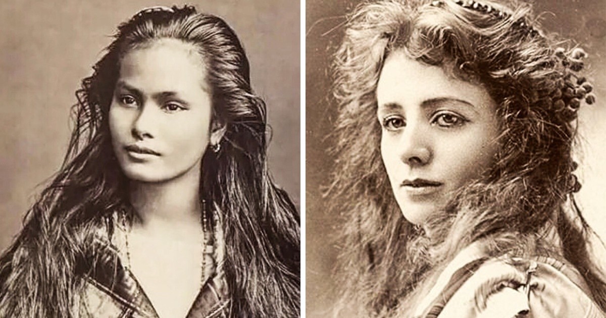 100-letnie zdjęcia najpiękniejszych kobiet ubiegłego stulecia!