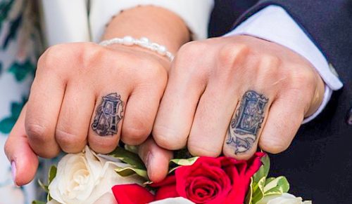 22 pary, które zmieniły swoje obrączki na tatuaże!