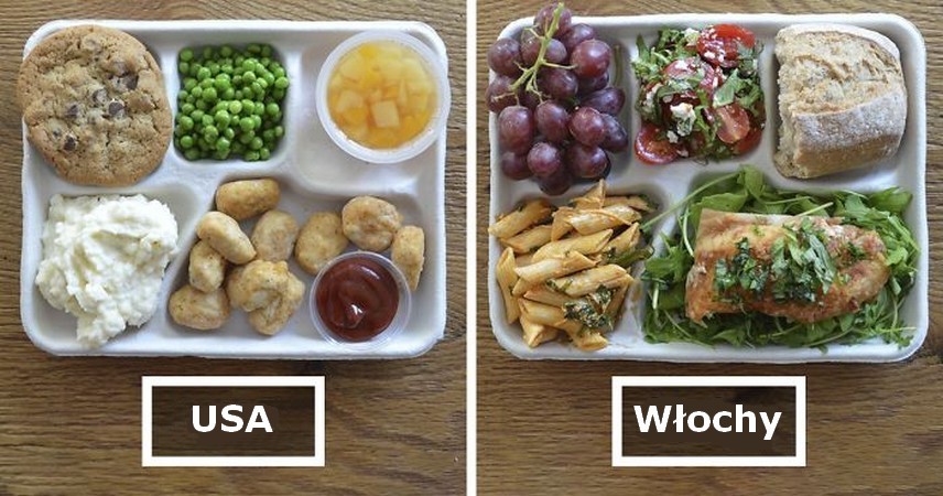 9 zdjęć, przedstawiających szkolny lunch w różnych częściach świata!