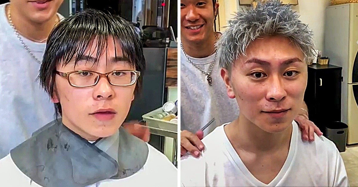 Stylista z Japonii pokazuje, że fryzura może zmienić wszystko!