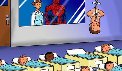 Oto, co by się stało, gdyby superbohaterowie mieli dzieci!