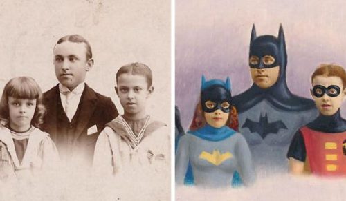 Ilustrator zamienia portrety w stylu vintage w bohaterów popkultury!