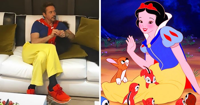 Ludzie zauważyli, że Robert Downey Jr. i Chris Evans wyglądają jak kultowe duety Disneya!