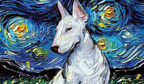Obrazy tej artystki były mylone z Van Goghiem, więc stworzyła całą serię „Gwiaździstej nocy”!