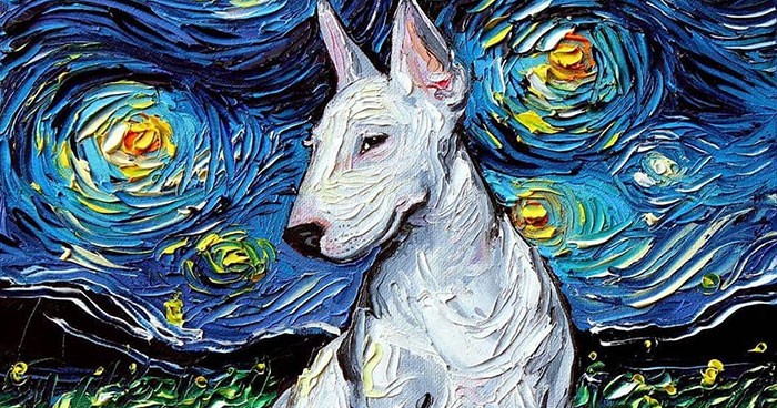 Obrazy tej artystki były mylone z Van Goghiem, więc stworzyła całą serię „Gwiaździstej nocy”!