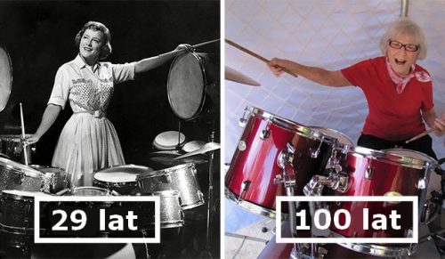 Kobieta rozpoczęła granie na perkusji w 1920 roku i robi to do dzisiaj w wieku 106 lat!