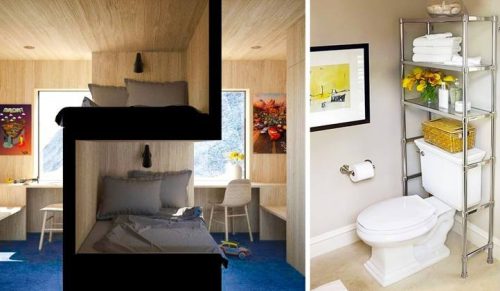 22 pomysły na oszczędność miejsca, aby każde małe mieszkanie było wygodniejsze!