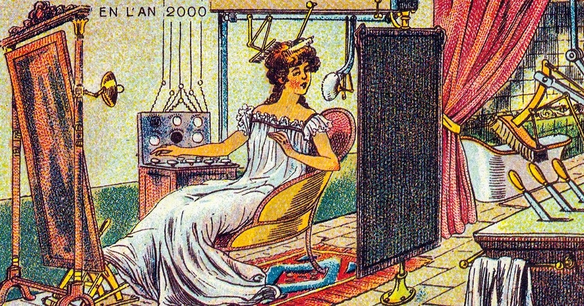 17 szalonych ilustracji, które pokazują, jak ludzie wyobrażali sobie przyszłość 100 lat temu!