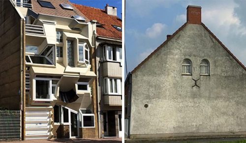 Belgijski fotograf dokumentuje najbrzydsze domy, które są tak złe, że aż zabawne!