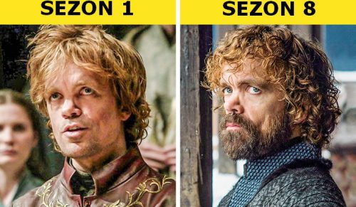 Oto jak postacie z „Gry o tron” zmieniły się w ciągu 8 sezonów!