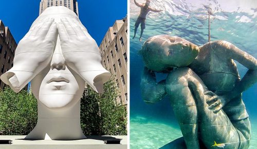 15 oszałamiających rzeźb, które przenoszą sztukę wizualną na nowy poziom!