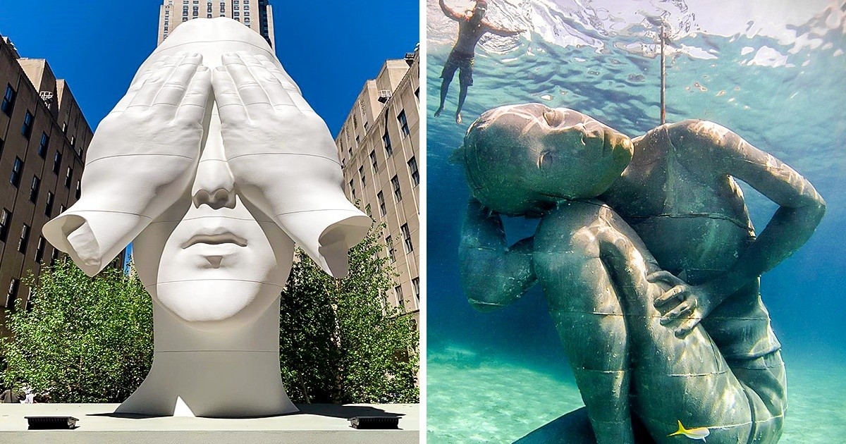 15 oszałamiających rzeźb, które przenoszą sztukę wizualną na nowy poziom!