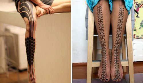 25 najbardziej epickich tatuaży na nogach!