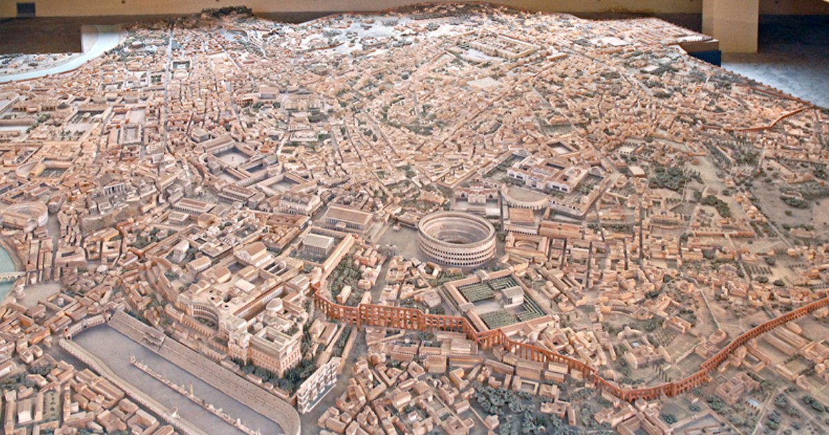Archeolog potrzebował 36 lat aby stworzyć najbardziej dokładny model starożytnego Rzymu!