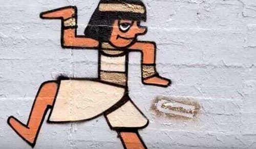 Niemiecki artysta graffiti przekształca swastyki w kreskówki, aby upiększyć Berlin!