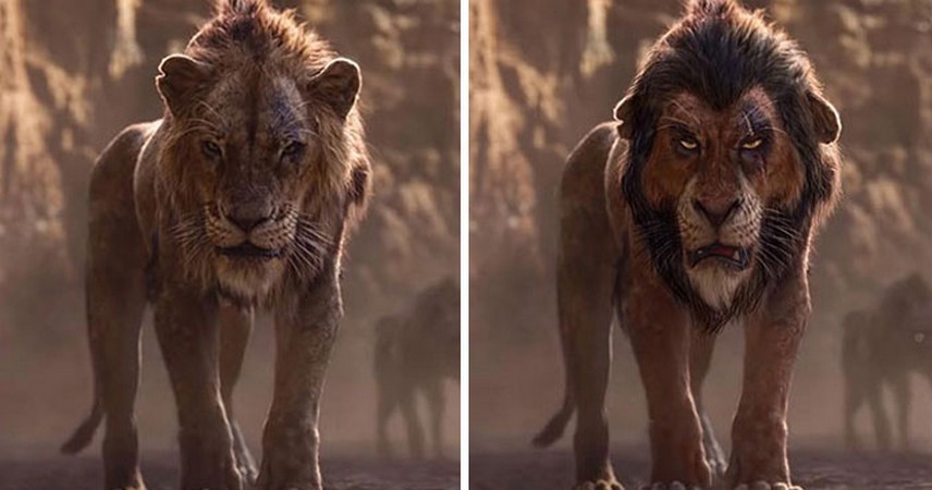 Artyści dają bohaterom „Króla lwa” alternatywny wygląd i zdobywają popularność!