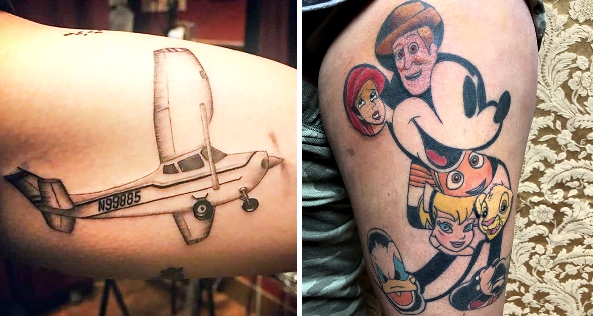 20 osób, które marzyły o idealnym tatuażu, ale całkowicie się zawiodły!