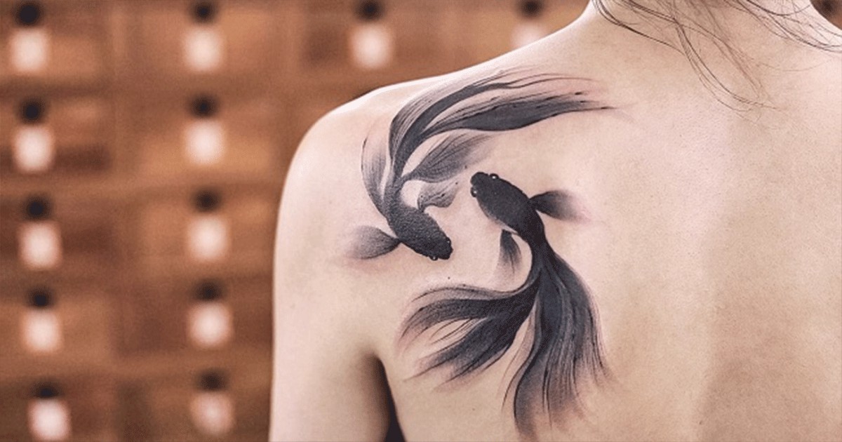 30 akwarelowych tatuaży, które zamieniają ciała w dzieła sztuki!