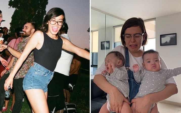30 zabawnych zdjęć „przed i po” przedstawiające zmiany życia po urodzeniu dzieci!