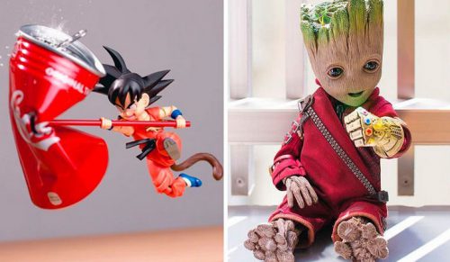 Japoński fotograf ożywia figurki w imponujących ujęciach!