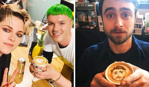 Barista tworzy portrety sławnych osób na kawie, zachwycając wszystkich!