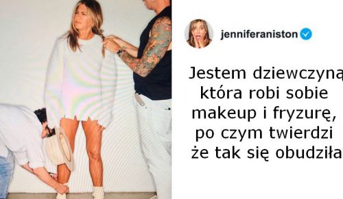 Jennifer Aniston wyjaśnia, dlaczego wygląda tak dobrze, a jej post otrzymał ponad 5 milionów polubień!