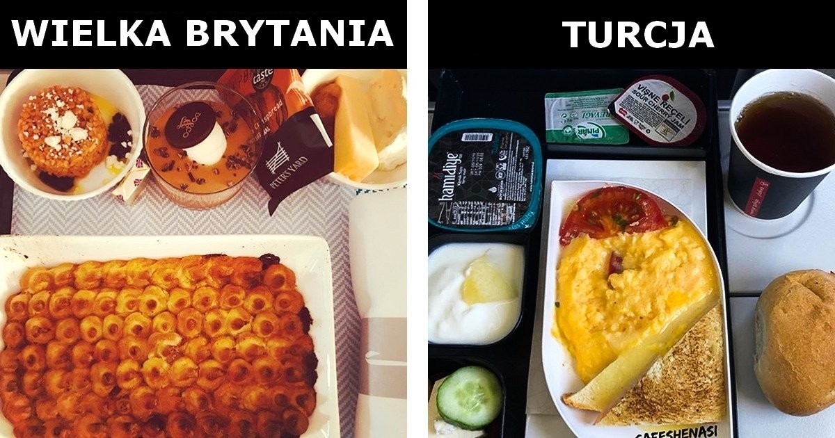 Oto jak wygląda jedzenie w samolotach w 22 różnych liniach lotniczych na całym świecie!