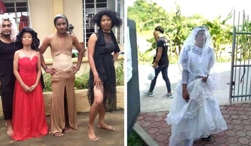 21 śmiesznych zdjęć Filipińczyków w „nieodpowiednich ubraniach” przekazanych fundacji ewakuacji wulkanu!