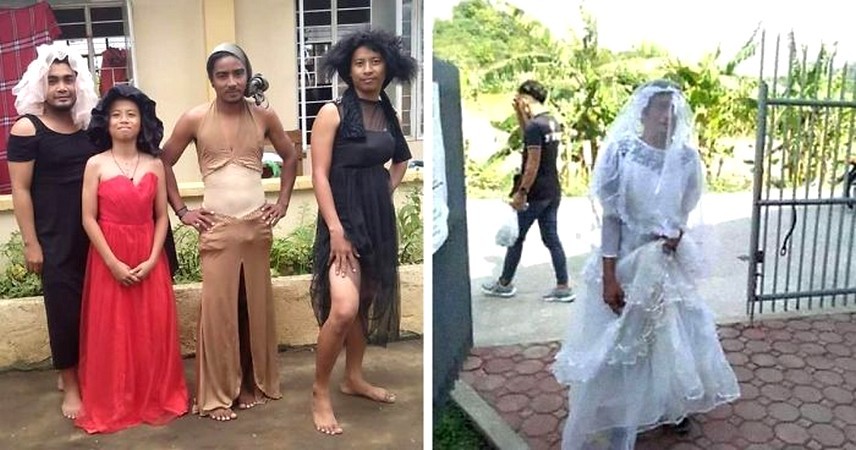 21 śmiesznych zdjęć Filipińczyków w „nieodpowiednich ubraniach” przekazanych fundacji ewakuacji wulkanu!