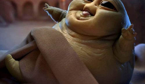 Artysta stworzył Baby Jabba The Hutt, a ludzie mówią, że nie dorównuje Baby Yodzie urokiem!