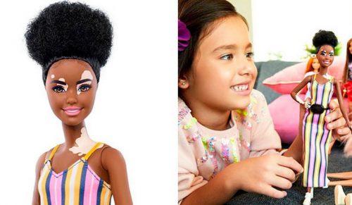 Barbie świętuje różnorodność, tworząc lalki niepełnosprawne, z bielactwem i bez włosów, w 35 różnych odcieniach skóry!