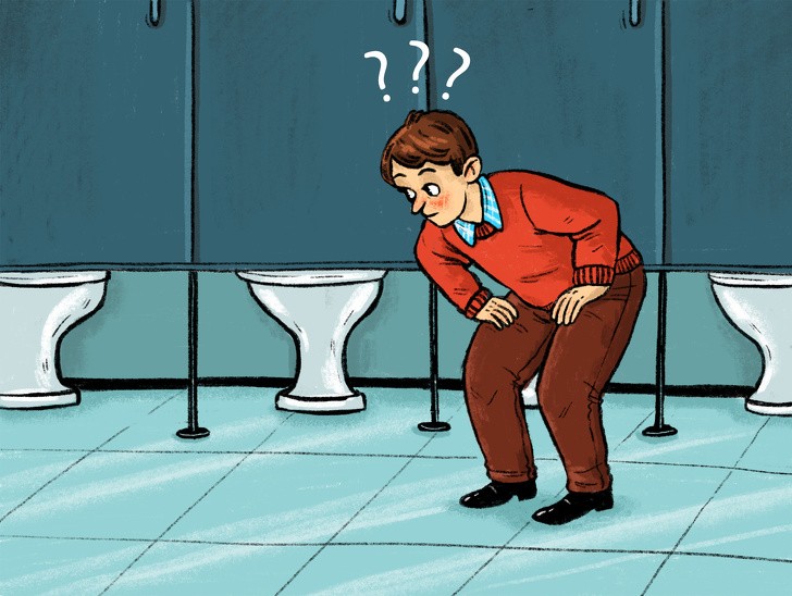 9 powodów, dla których drzwi w toaletach publicznych nie dotykają podłogi.