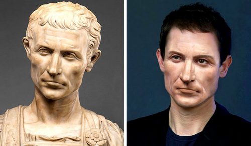 Oto, jak dzisiaj wyglądałby Juliusz Cezar i inne historyczne postacie!