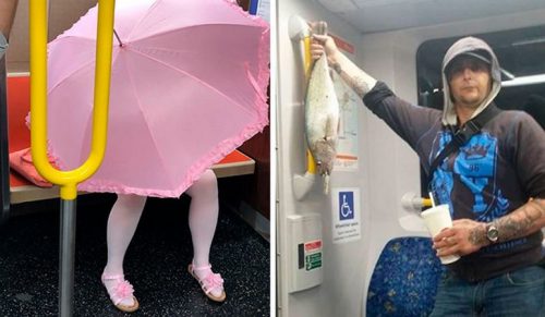 Ludzie zawstydzają arogantów, których spotykają w metrze, publikując zdjęcia online!