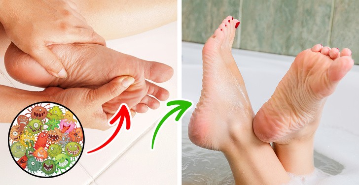 Dlaczego ludzie, którzy nie myją stóp pod prysznicem, popełniają duży błąd?