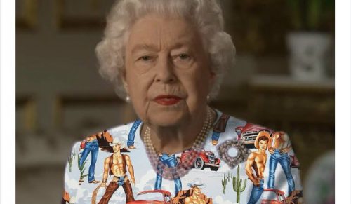Królowa Anglii przemówiła w zielonej sukience, a Internet wiedział, co z tym zrobić!