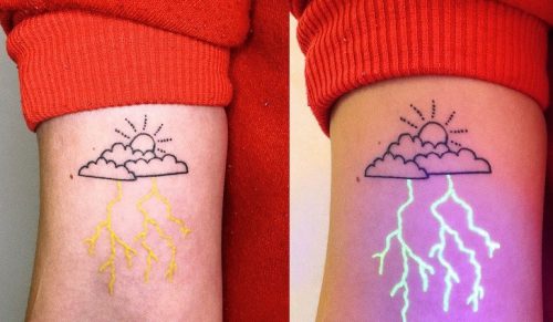 Artystka z Australii tworzy świecące tatuaże, które ożywają w ultrafiolecie!