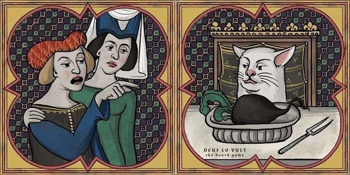 10 zabawnych memów inspirowanych średniowiecznymi obrazami!