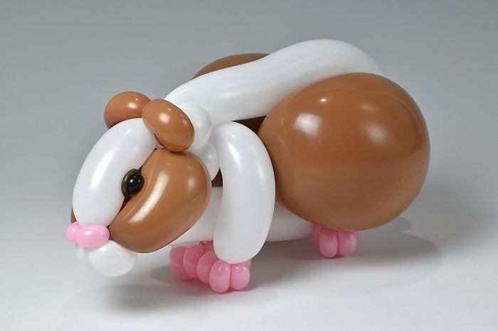Japoński artysta tworzy realistycznie wyglądające zwierzęta i owady z balonów!