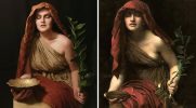 Kobieta postanowiła odtwarzać codziennie jeden słynny klasyczny obraz przez rok!