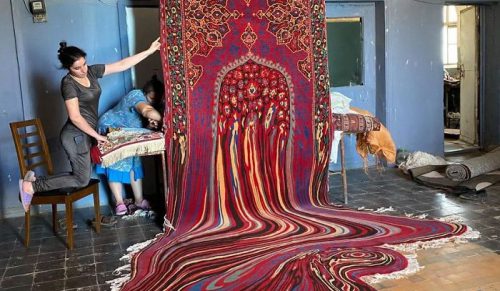 Oto 20 najbardziej psychodelicznych dywanów autorstwa azerbejdżańskiego projektanta Faiga Ahmeda!