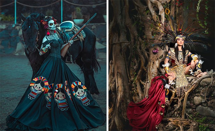 Kandydatki na Miss Mexico 2020 pozują w tradycyjnych strojach i wyglądają niesamowicie!