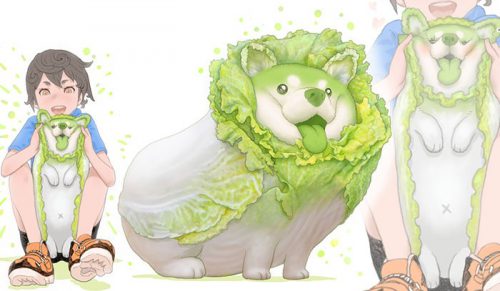 Co by było, gdyby zwierzęta były warzywami? Japoński artysta odpowiedział na to pytanie!