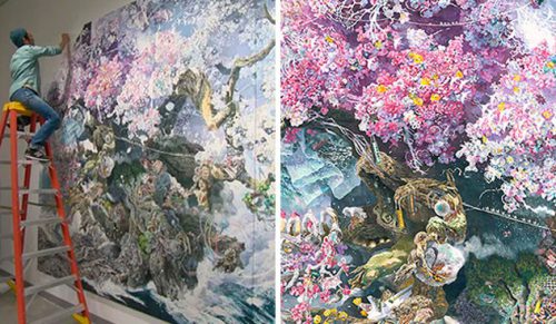 Japoński artysta tworzy całe światy na swoich rysunkach, a jego prace trwają lata!