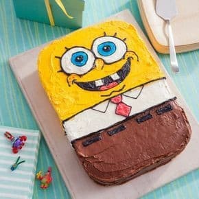 10 niesamowitych tortów ze SpongeBoba!