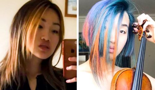 18 kobiet, które odważyły się przefarbować włosy na szalony kolor!