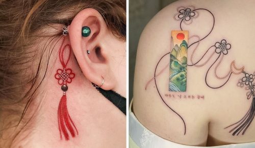 Koreańska artystka tworzy delikatne tatuaże, które są ucieleśnieniem czułości!