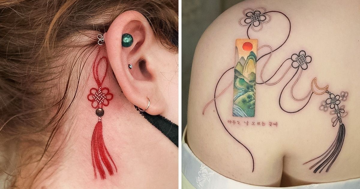 Koreańska artystka tworzy delikatne tatuaże, które są ucieleśnieniem czułości!