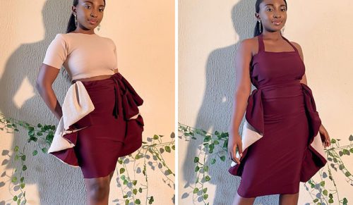 Projektantka mody tworzy genialne sukienki, które można stylizować na 11 sposobów!
